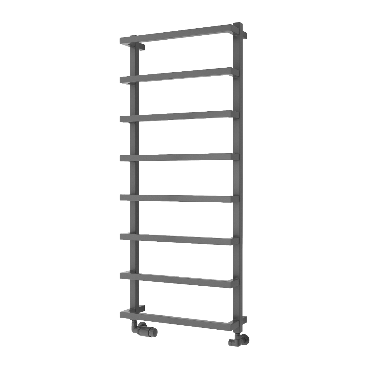 Reina Glora Contemporary Heated Bathroom Towel Rail in 1195H x 500W