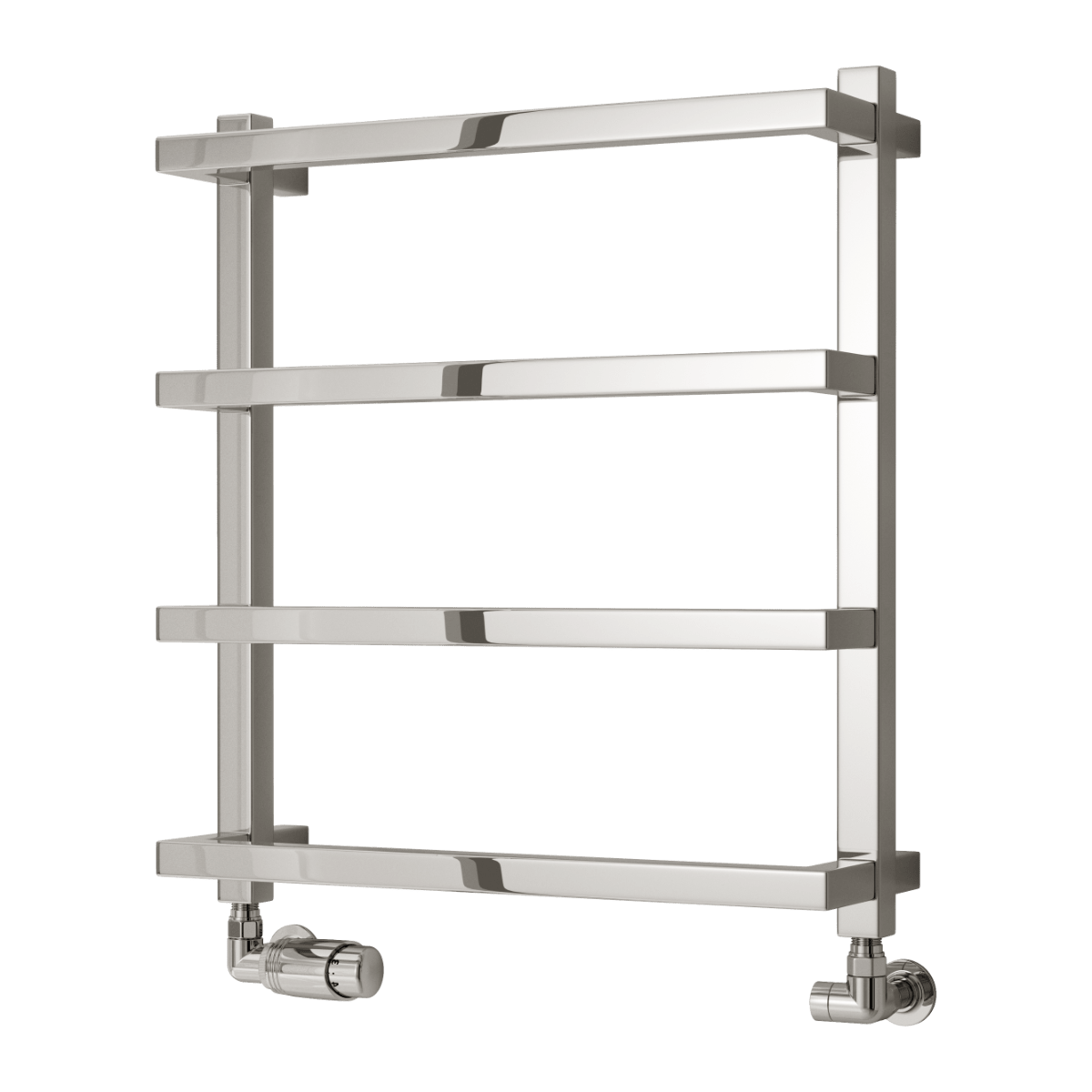 Reina Glora Contemporary Heated Bathroom Towel Rail in 1195H x 500W