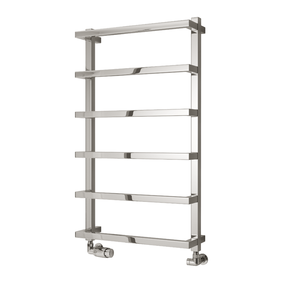 Reina Glora Contemporary Heated Bathroom Towel Rail in 1195H x 500W
