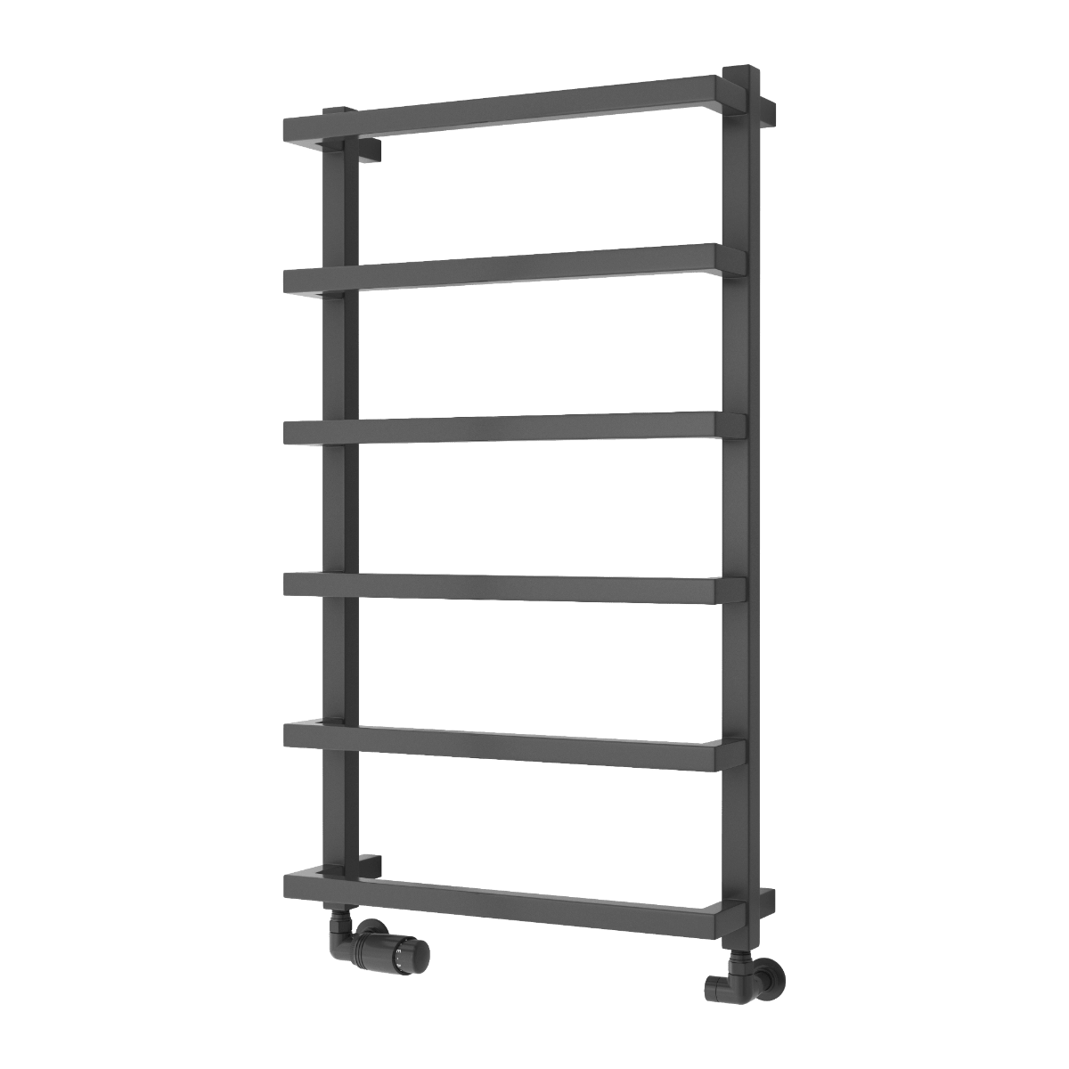 Reina Glora Contemporary Heated Bathroom Towel Rail in 1195H x 500W