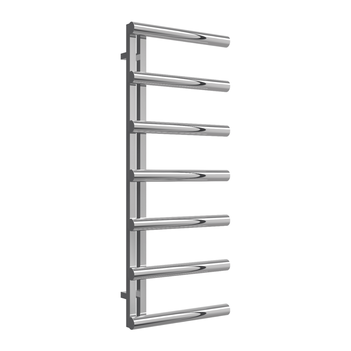 Reina Grosso Cylinder Ladder Bar Steel Towel Radiator in 1250H x 500W