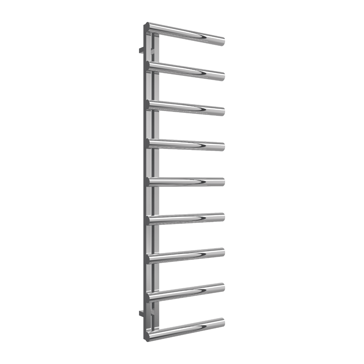 Reina Grosso Cylinder Ladder Bar Steel Towel Radiator in 1650H x 500W