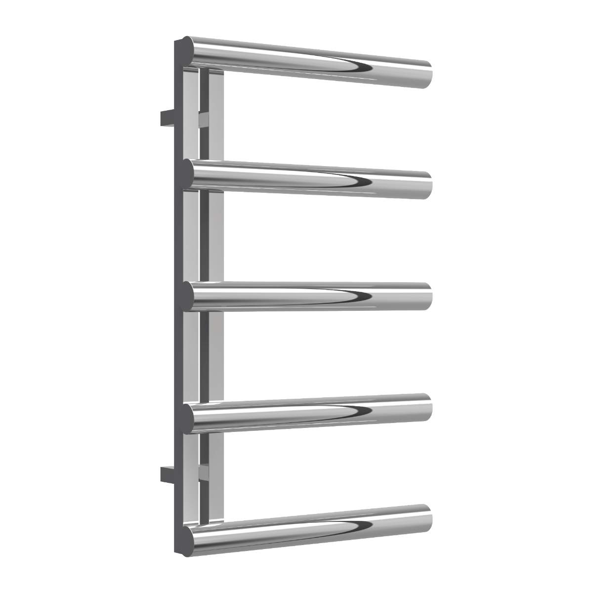 Reina Grosso Cylinder Ladder Bar Steel Towel Radiator in 850H x 500W