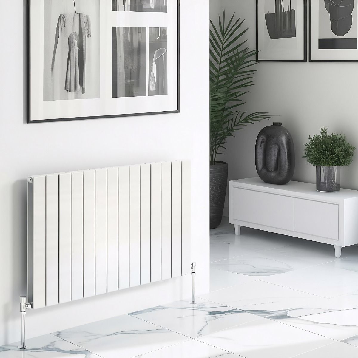 Ice Cold Spice Madison Horizontal Designer Radiator