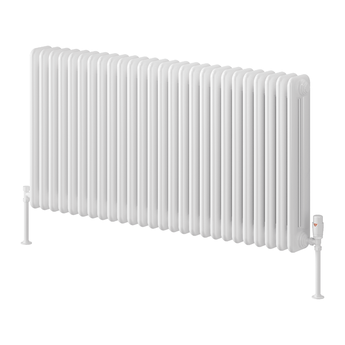 Reina Hedingham Modern Column Horizontal Radiator in 600 x 1175W