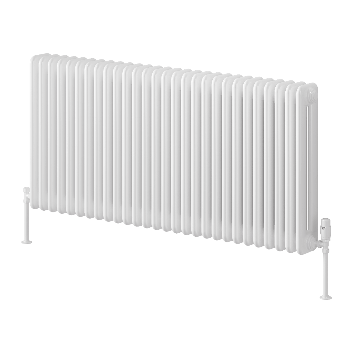 Reina Hedingham Modern Column Horizontal Radiator in 600H x 1265W