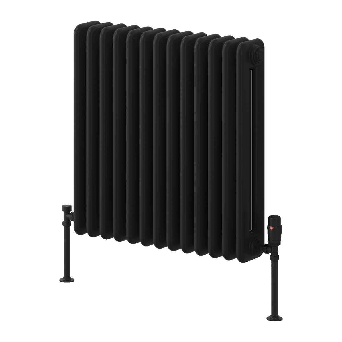 Reina Hedingham Modern Column Horizontal Radiator in 600H x 600W