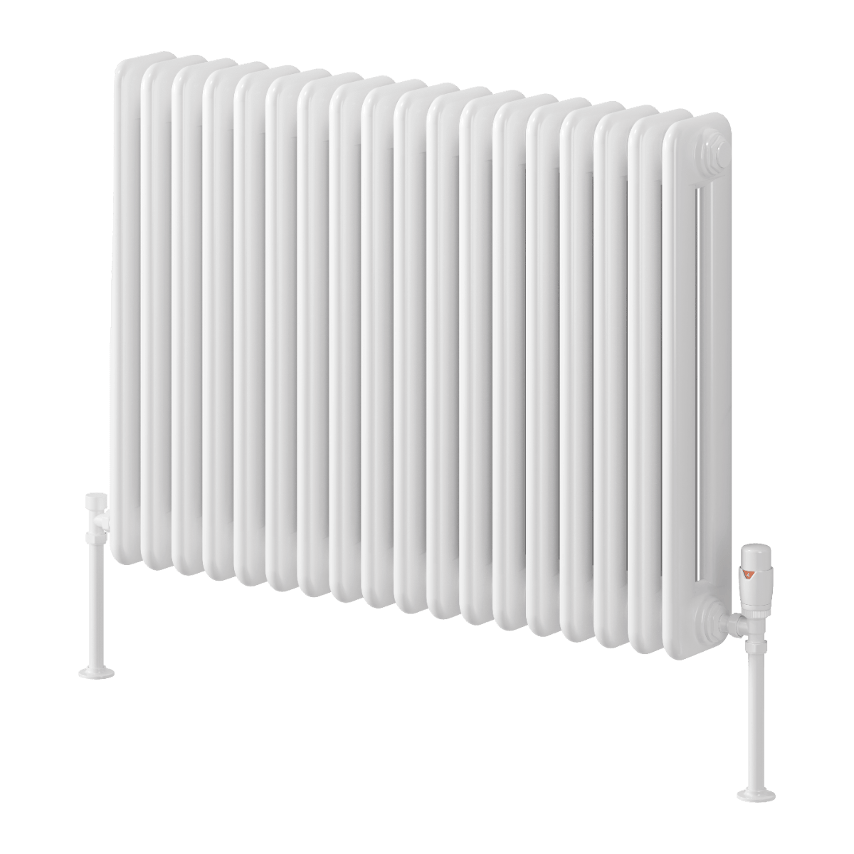 Reina Hedingham Modern Column Horizontal Radiator in 600H x 820W