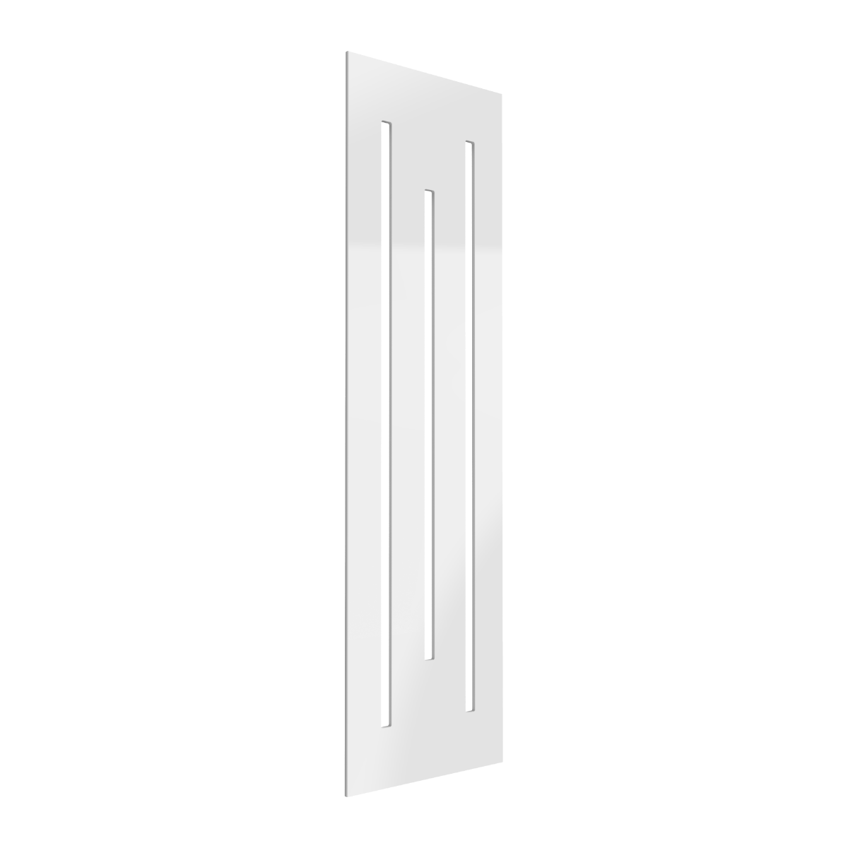 Reina Line Slender Panel Vertical Cut Out Radiator 1800H × 490W | 2 colours, 1 size