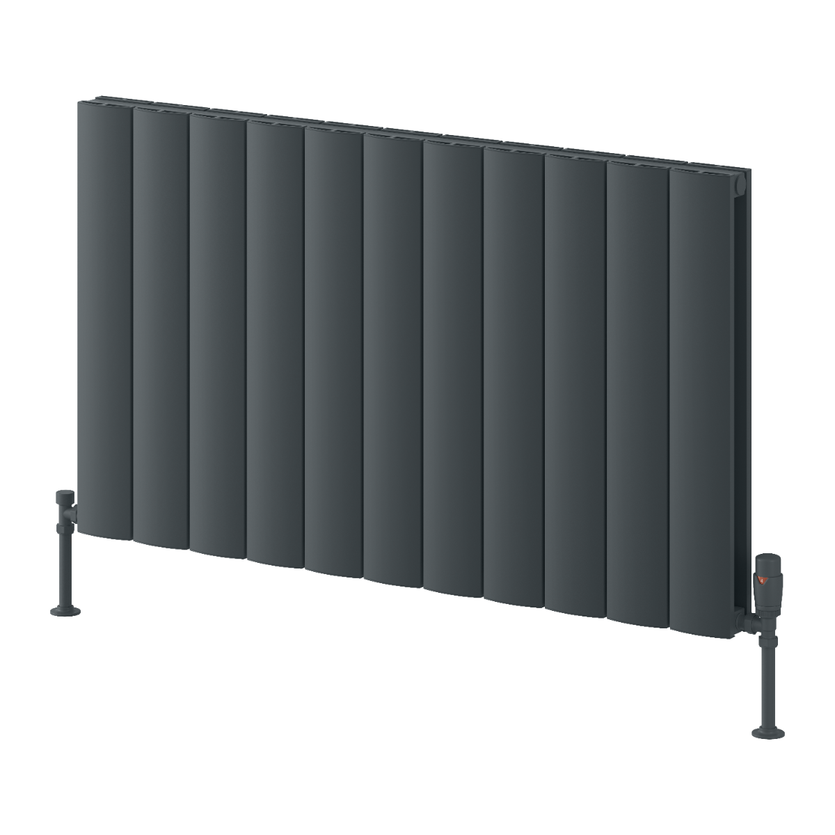 Reina Loco Horizontal Double Panel  Aluminium Radiator | 2 colours, 6 sizes
