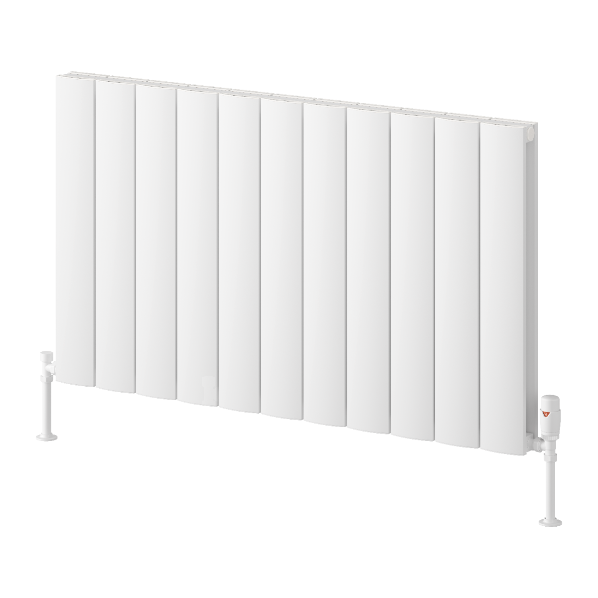 Reina Loco Horizontal Double Panel  Aluminium Radiator | 2 colours, 6 sizes
