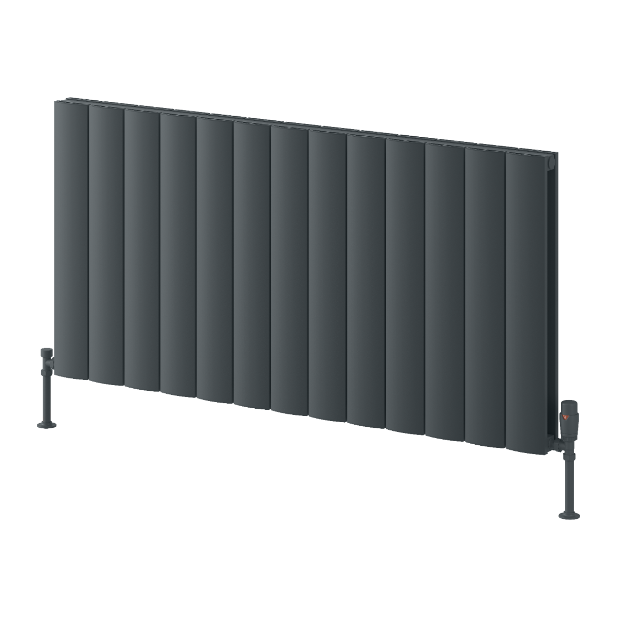 Reina Loco Horizontal Double Panel  Aluminium Radiator | 2 colours, 6 sizes