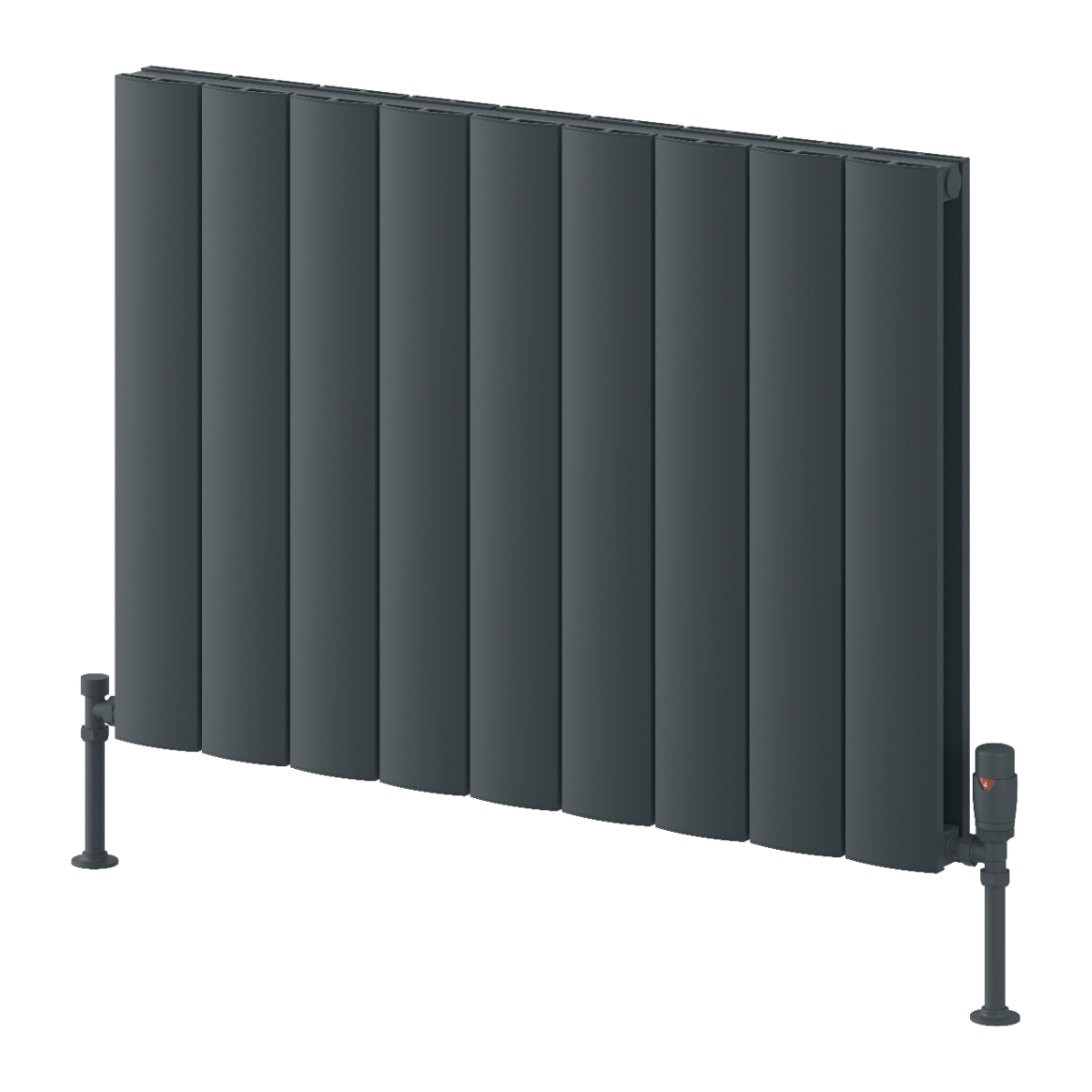 Reina Loco Horizontal Double Panel  Aluminium Radiator | 2 colours, 6 sizes