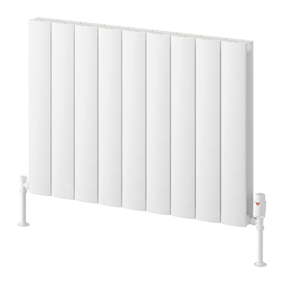 Reina Loco Horizontal Double Panel  Aluminium Radiator | 2 colours, 6 sizes