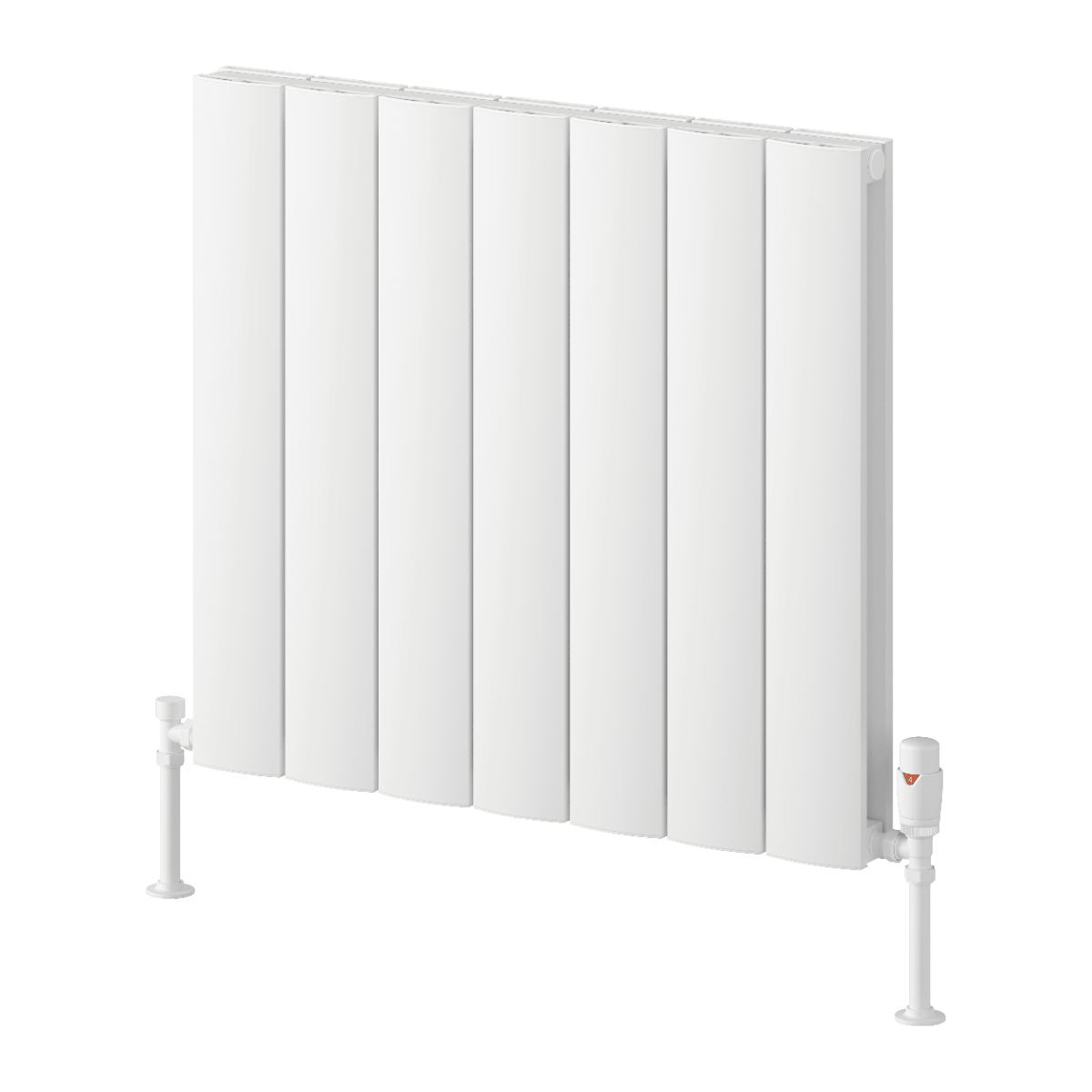 Reina Loco Horizontal Double Panel Aluminium Radiator in Anthracite