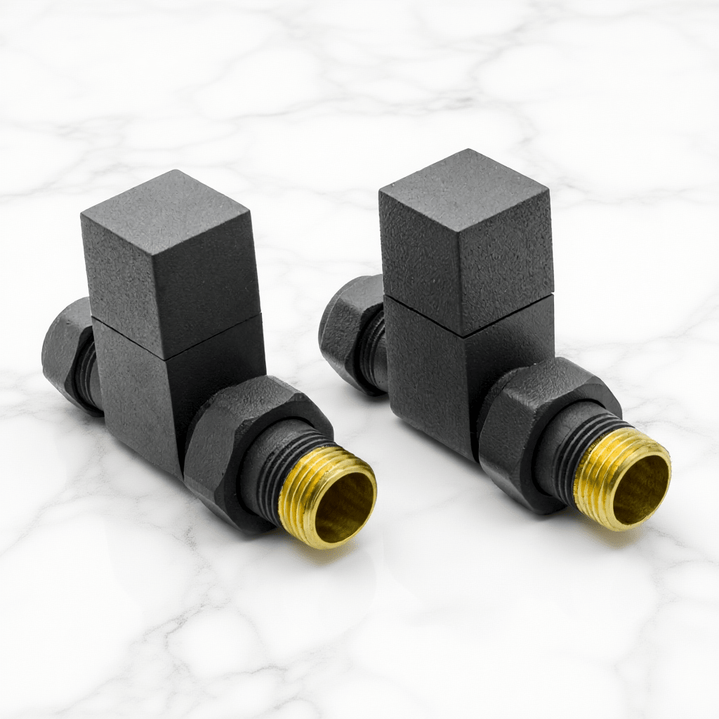 Reina Loge Straight Valves in Anthracite