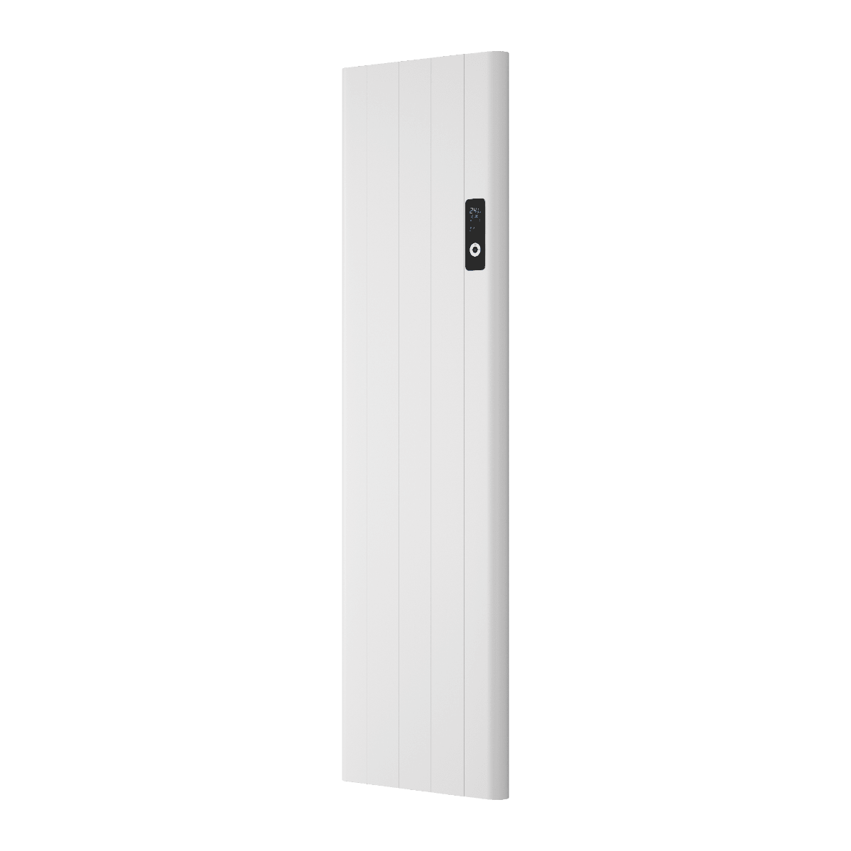 Reina Maia Vertical Aluminium Radiator in White in White