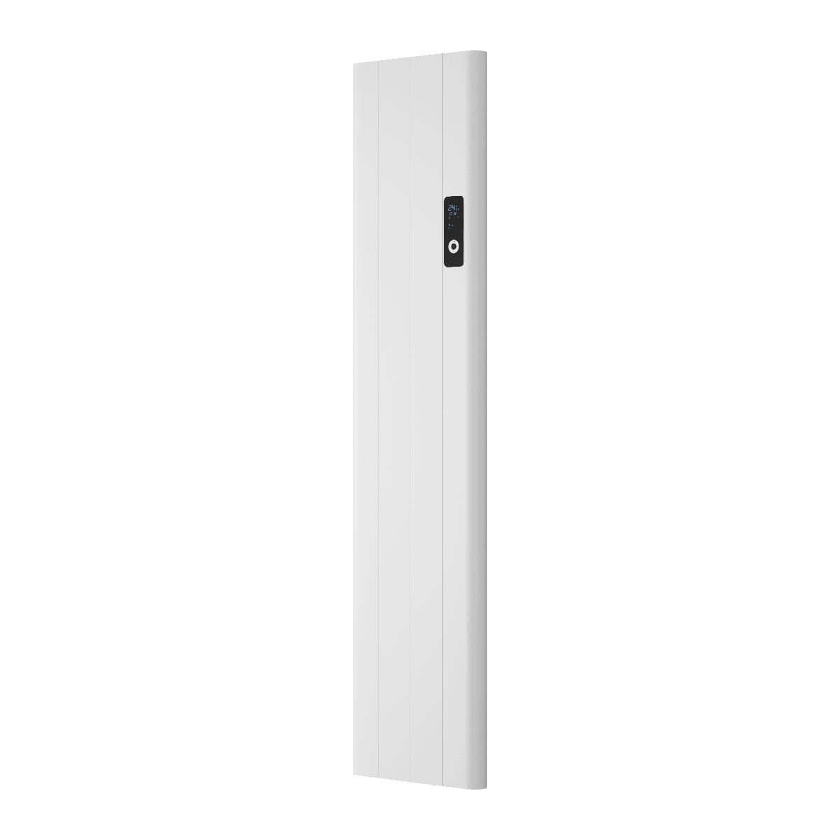 Reina Maia Vertical Aluminium Radiator in White in White