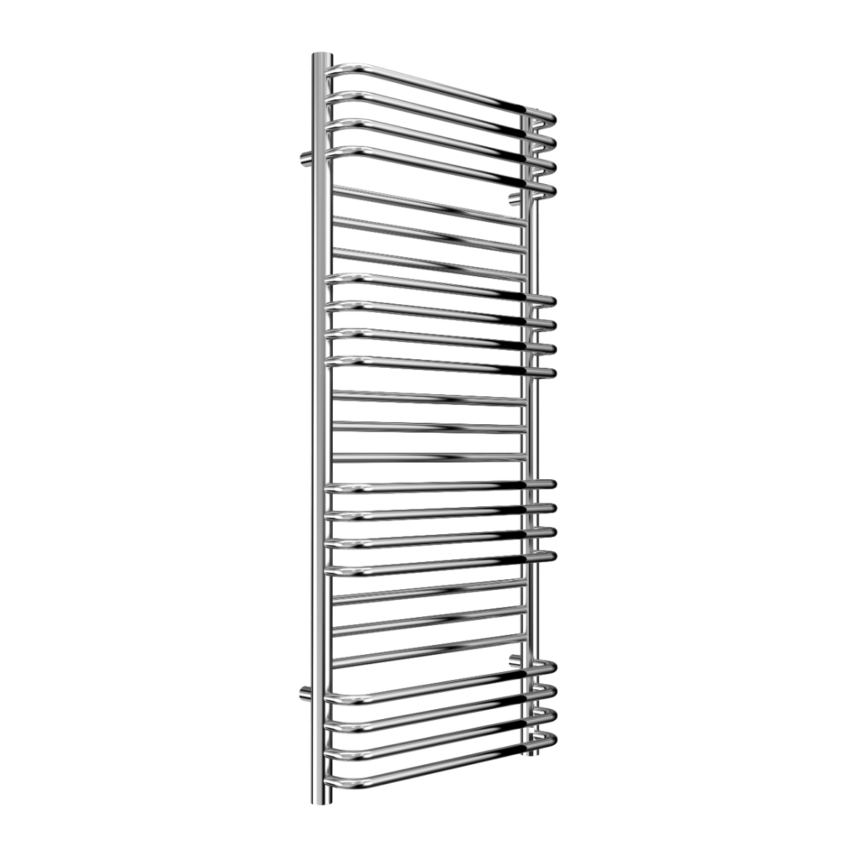Reina Marco Steel Bathroom Towel Radiator in Chrome in 1100H x 500W