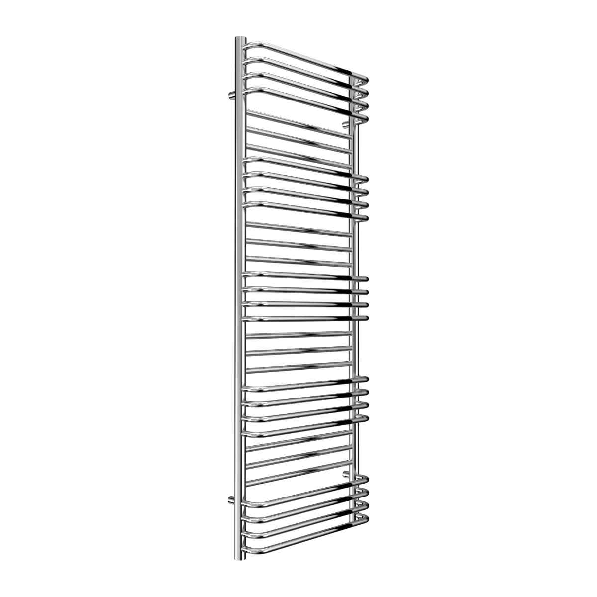 Reina Marco Steel Bathroom Towel Radiator in Chrome in 1400H x 500W