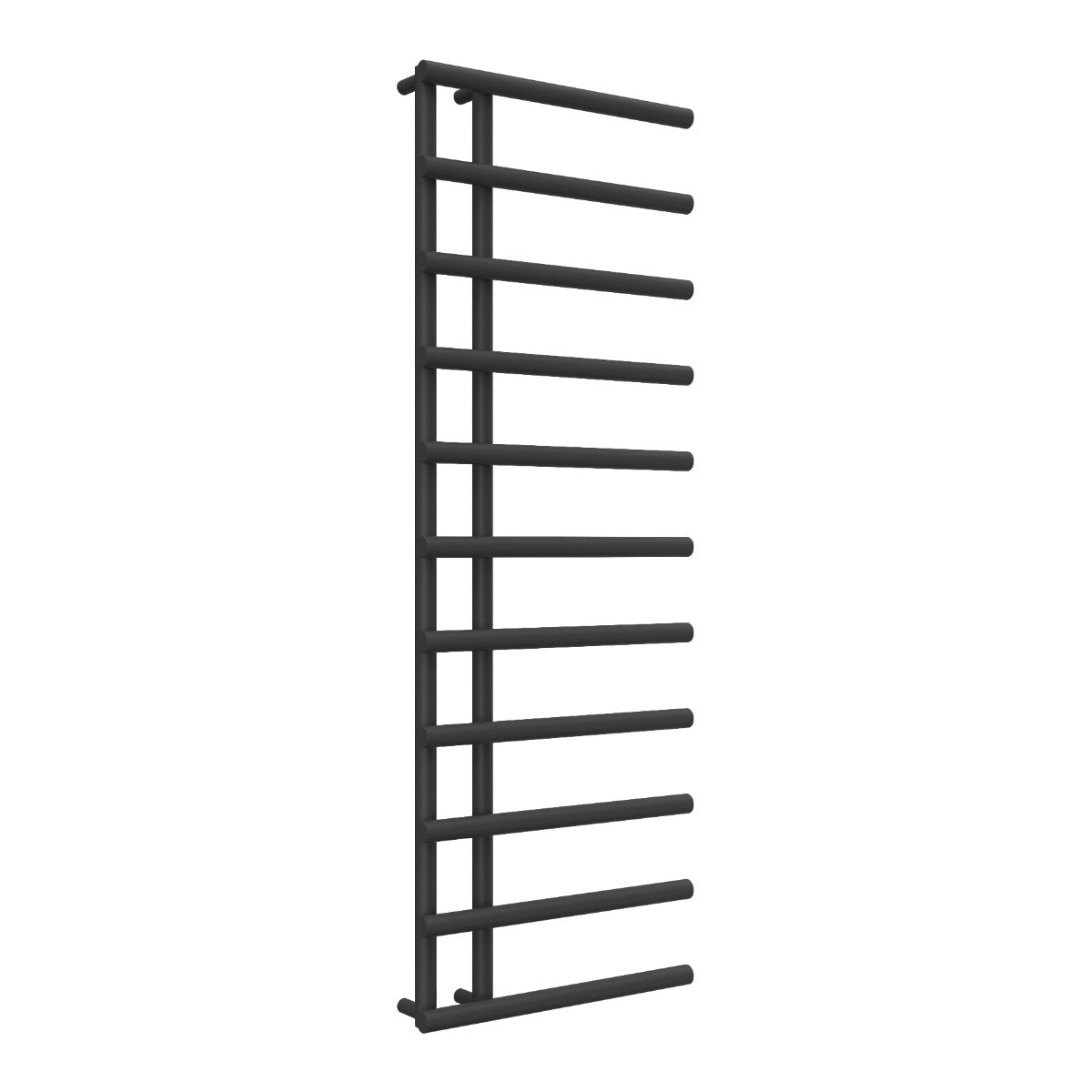 Reina Matera Cylinder Bar Heated Steel Towel Rail in 1412H x 500W