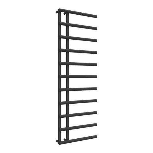 Reina Matera Cylinder Bar Heated Steel Towel Rail in 1412H x 500W