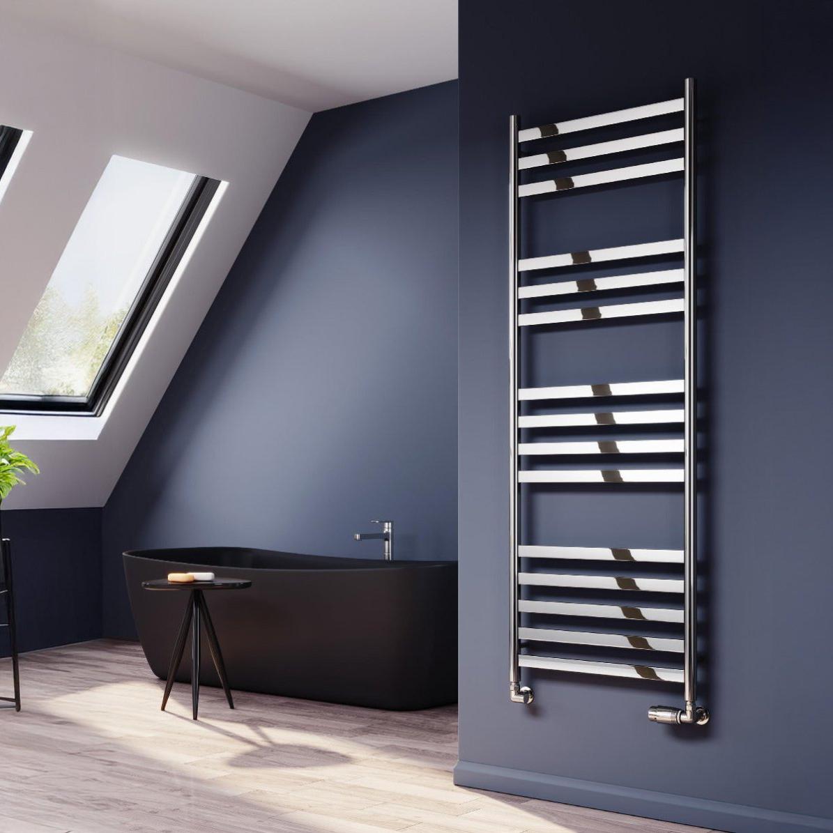 Reina Misa Stainless Steel Bathroom Towel Rail in 720H x 530W