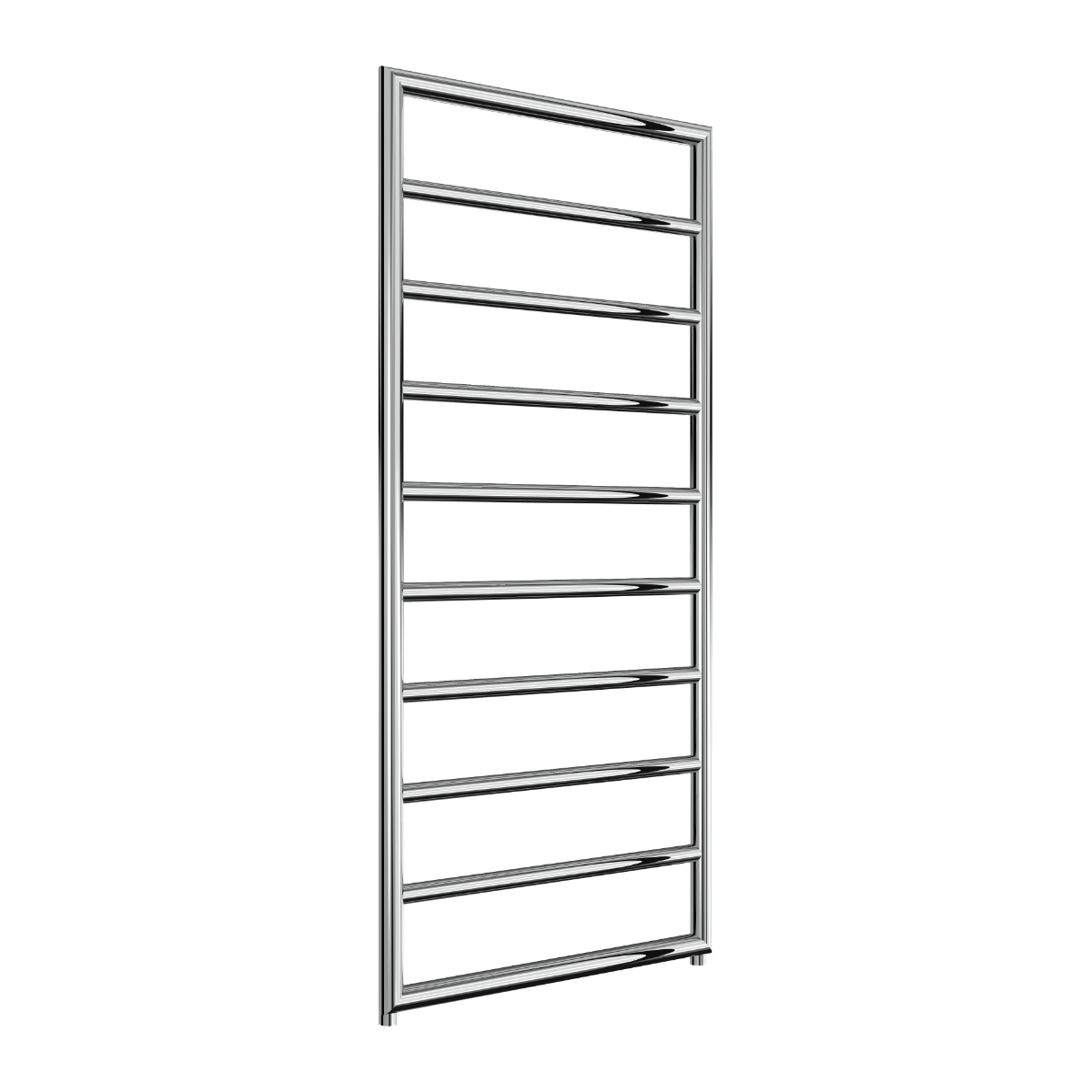Reina Nardo Steel Modern Towel Radiator in Chrome in Chrome