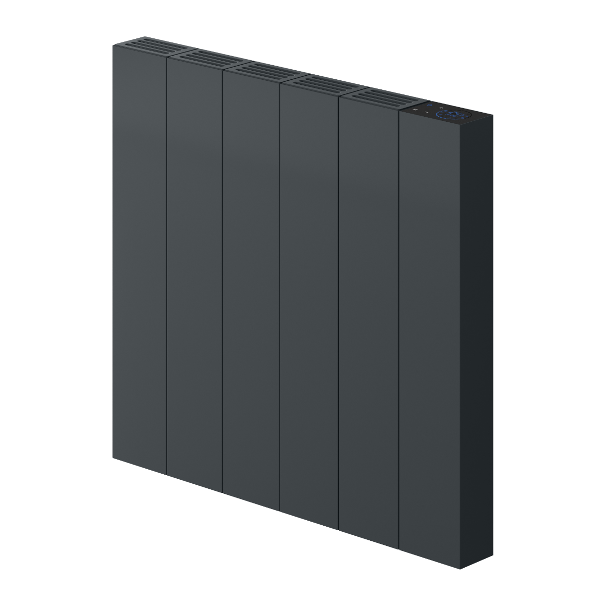 Reina Nika Horizontal Electric Radiator in Anthracite