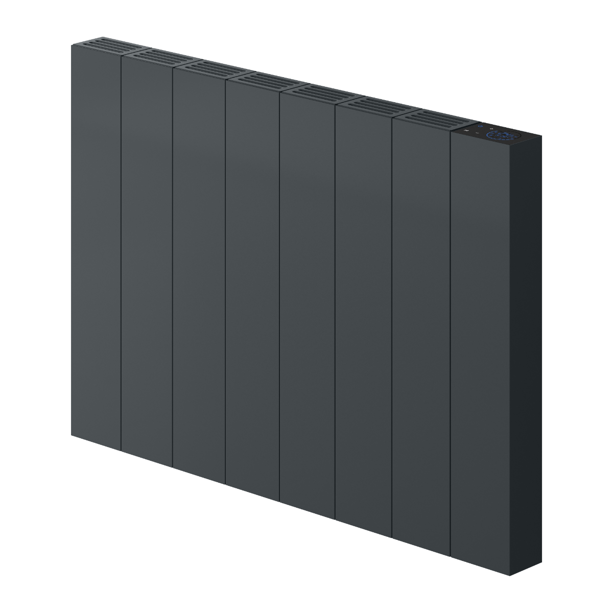 Reina Nika Horizontal Electric Radiator in Anthracite
