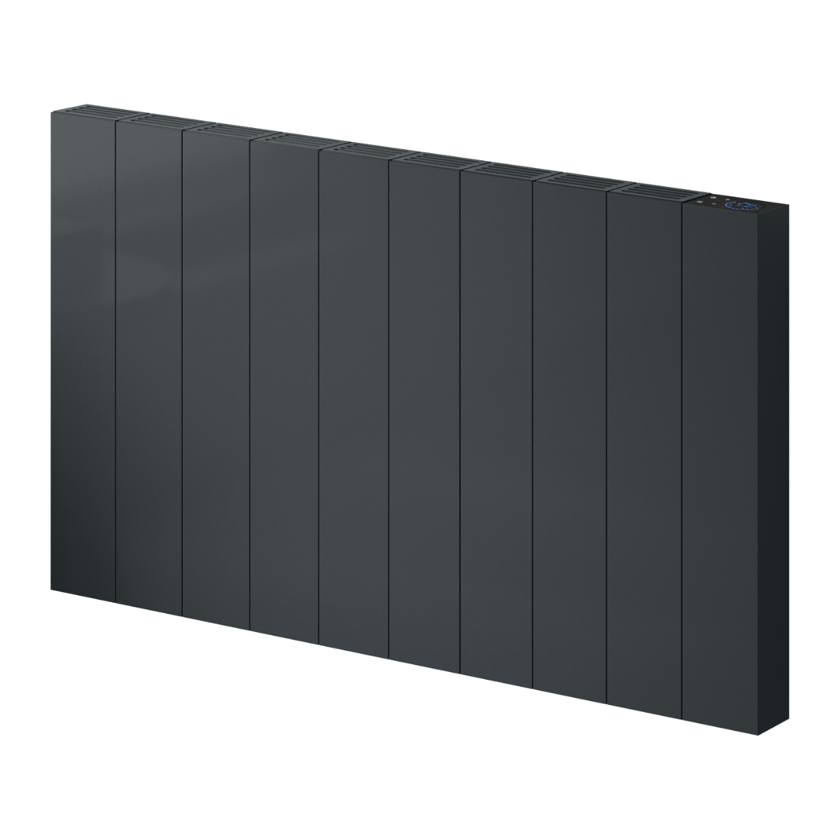 Reina Nika Horizontal Electric Radiator in Anthracite