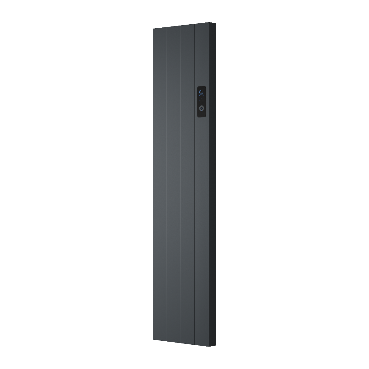 Reina Nika Vertical Electric Aluminium Radiator in Anthracite