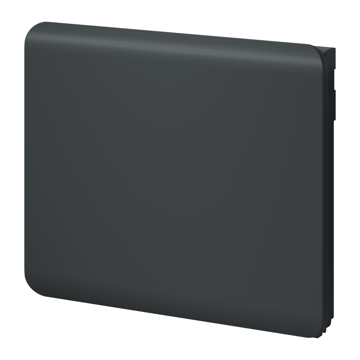 Reina Odet Electric Wifi Flat Panel Steel Radiator in Anthracite