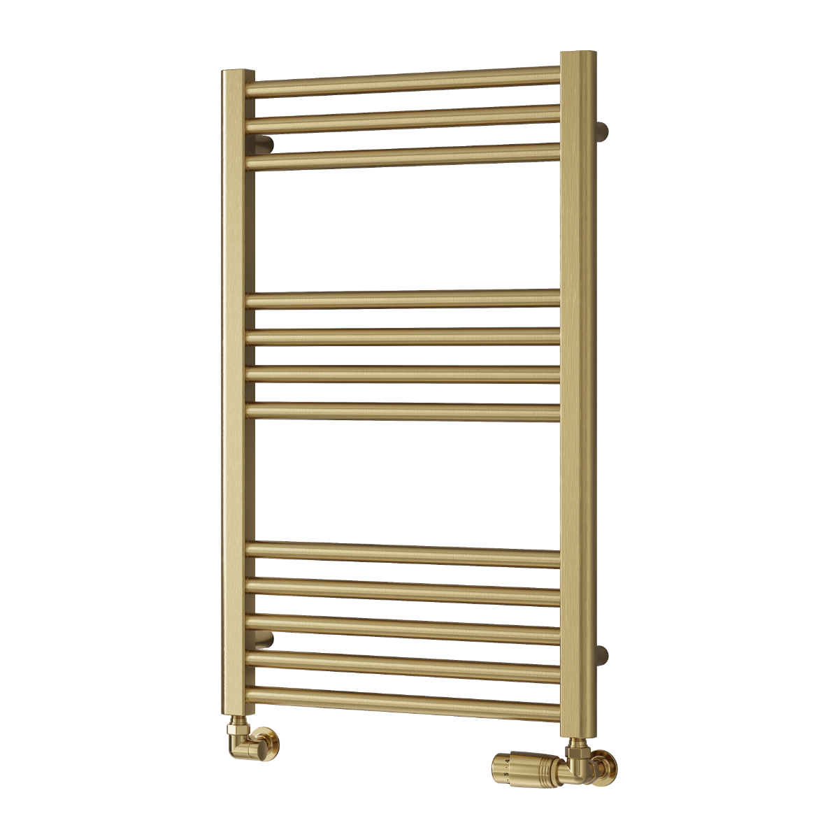 Reina Ottone Brushed Brass Steel Bathroom Radiator | 1 colour, 6 sizes