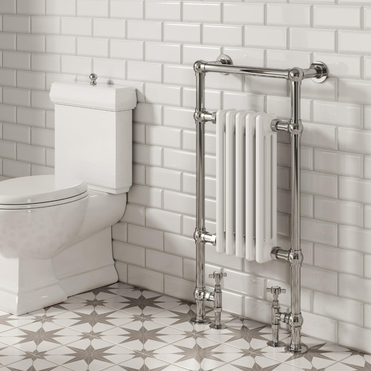 Reina Oxford Traditional Designer Bathroom Radiator 960H x 500W