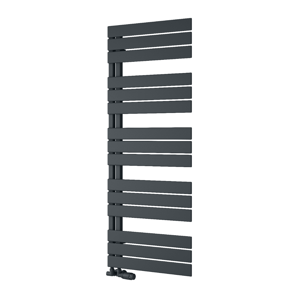 Reina Pettino Heated Steel Towel Rail in Anthracite