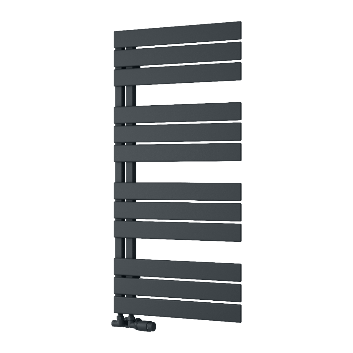 Reina Pettino Heated Steel Towel Rail in Anthracite
