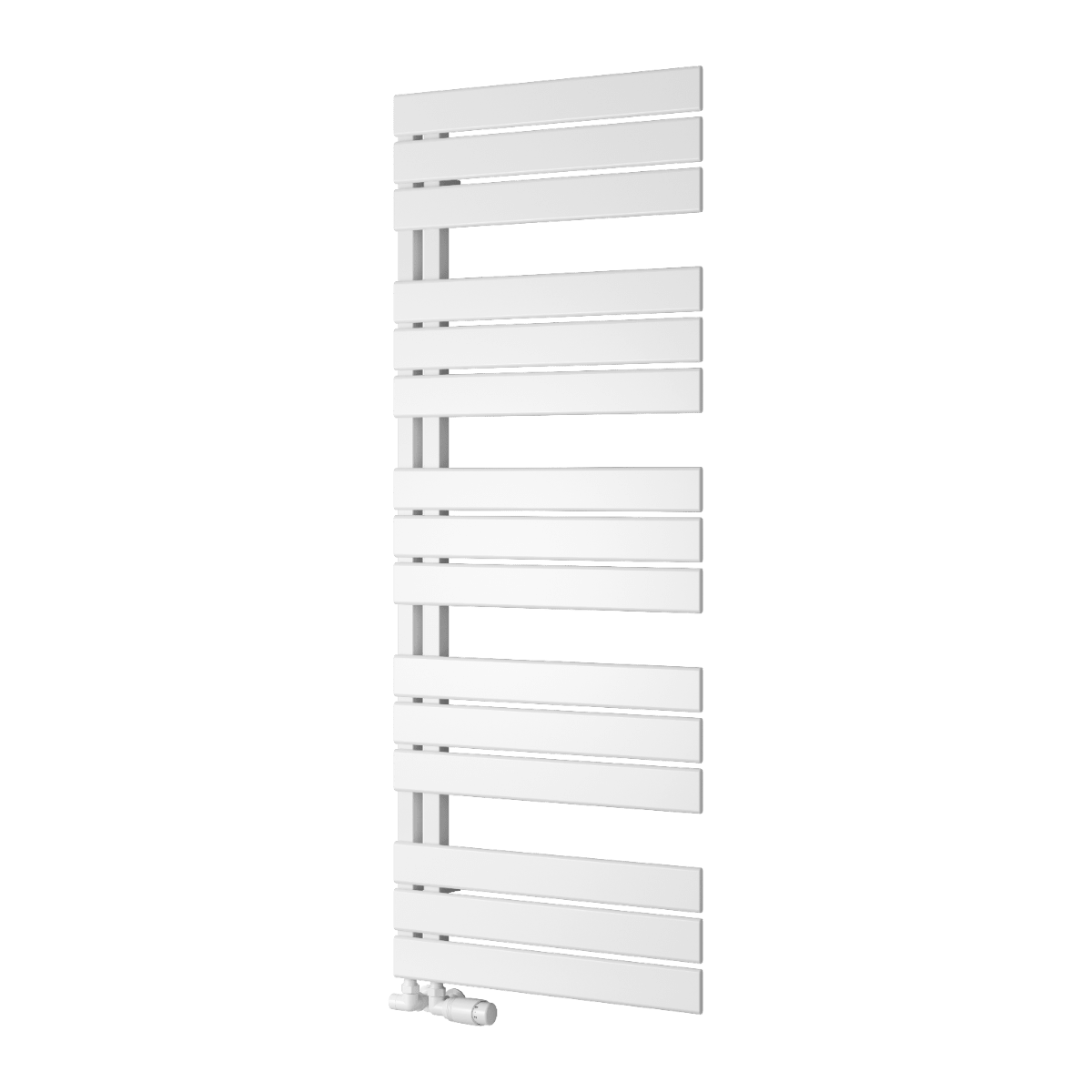 Reina Pettino Heated Steel Towel Rail in White