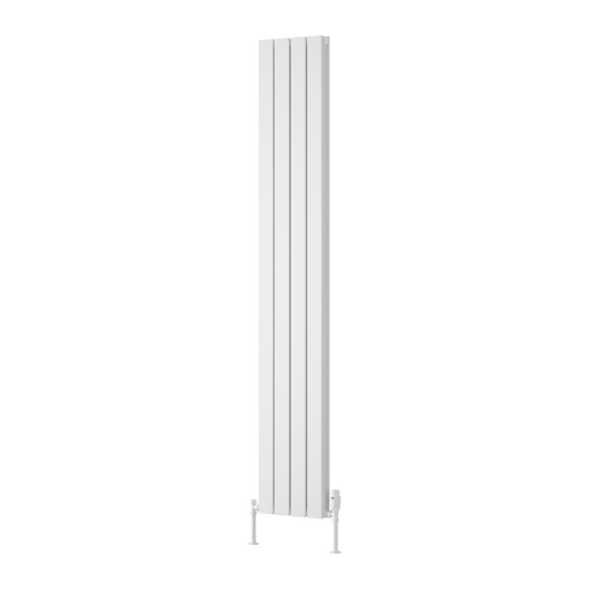 Reina Piatto Aluminium Vertical Double Panel Radiator in 1800H x 295W