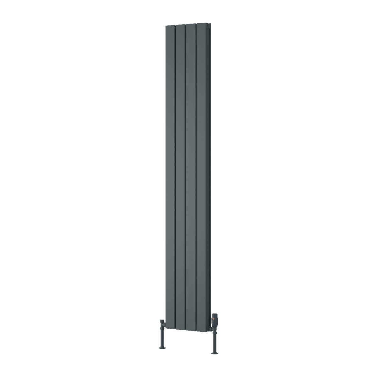 Reina Piatto Aluminium Vertical Double Panel Radiator in 1800H x 295W