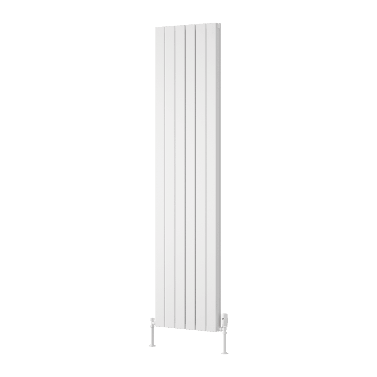 Reina Piatto Aluminium Vertical Double Panel Radiator in 1800H x 445W
