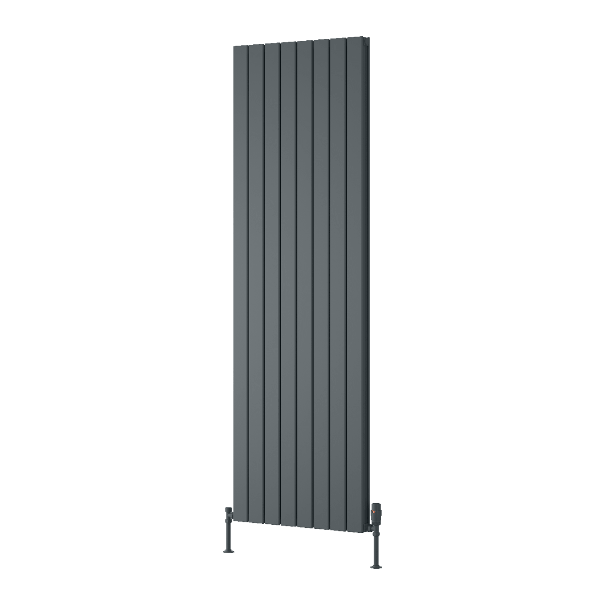 Reina Piatto Aluminium Vertical Double Panel Radiator in 1800H x 595W