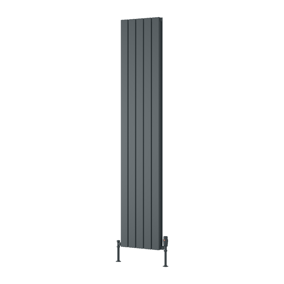 Reina Piatto Aluminium Vertical Double Panel Radiator | 2 colours, 5 sizes