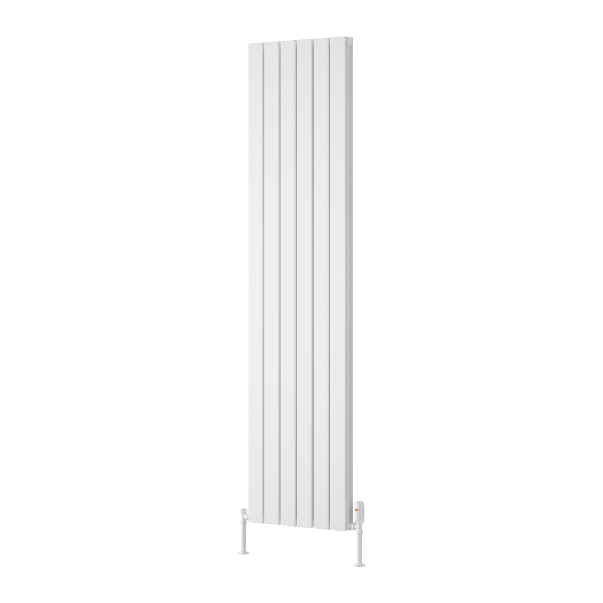 Reina Piatto Aluminium Vertical Double Panel Radiator | 2 colours, 5 sizes