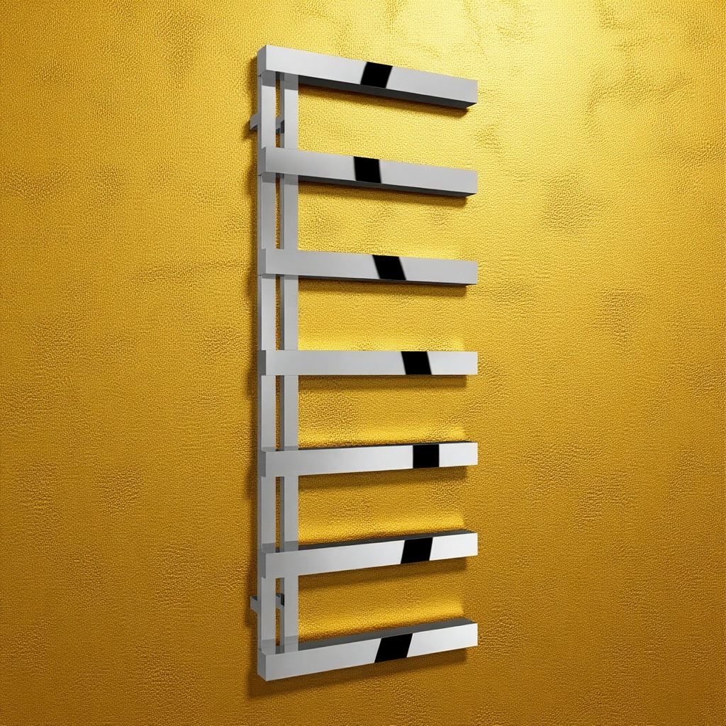 Reina Piazza Polished Stainless Steel Designer Towel Radiator | 1 colour, 3 sizes