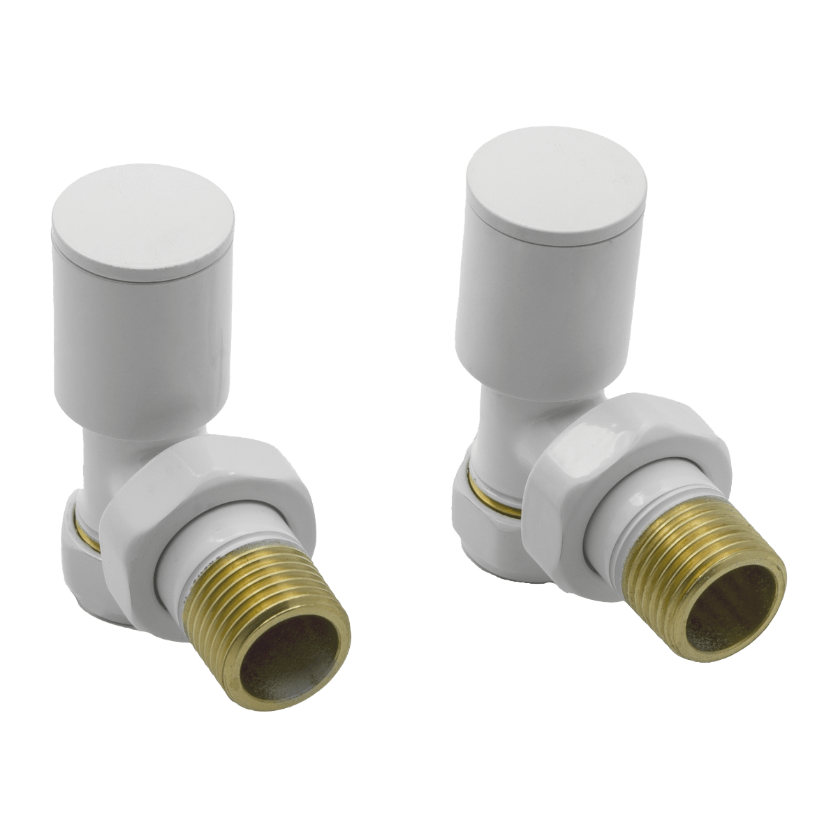 Reina Portland Angled Valves in White