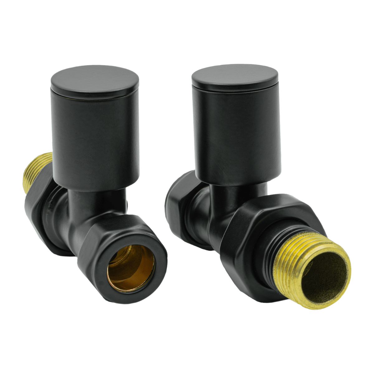 Reina Portland Straight Valves in Black