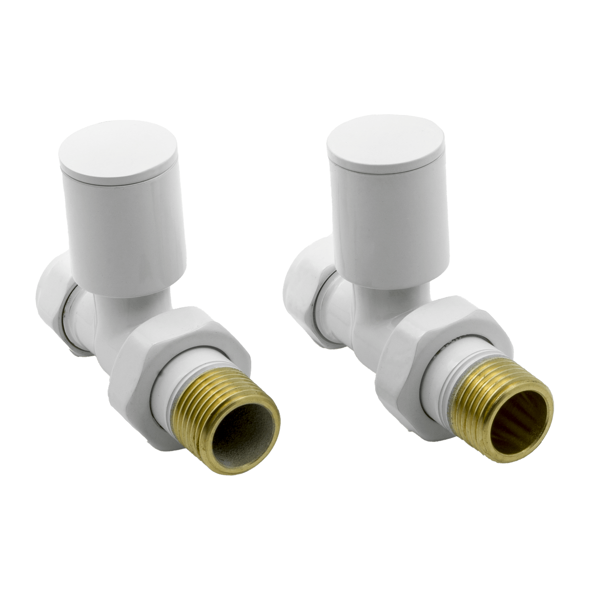 Reina Portland Straight Valves in White