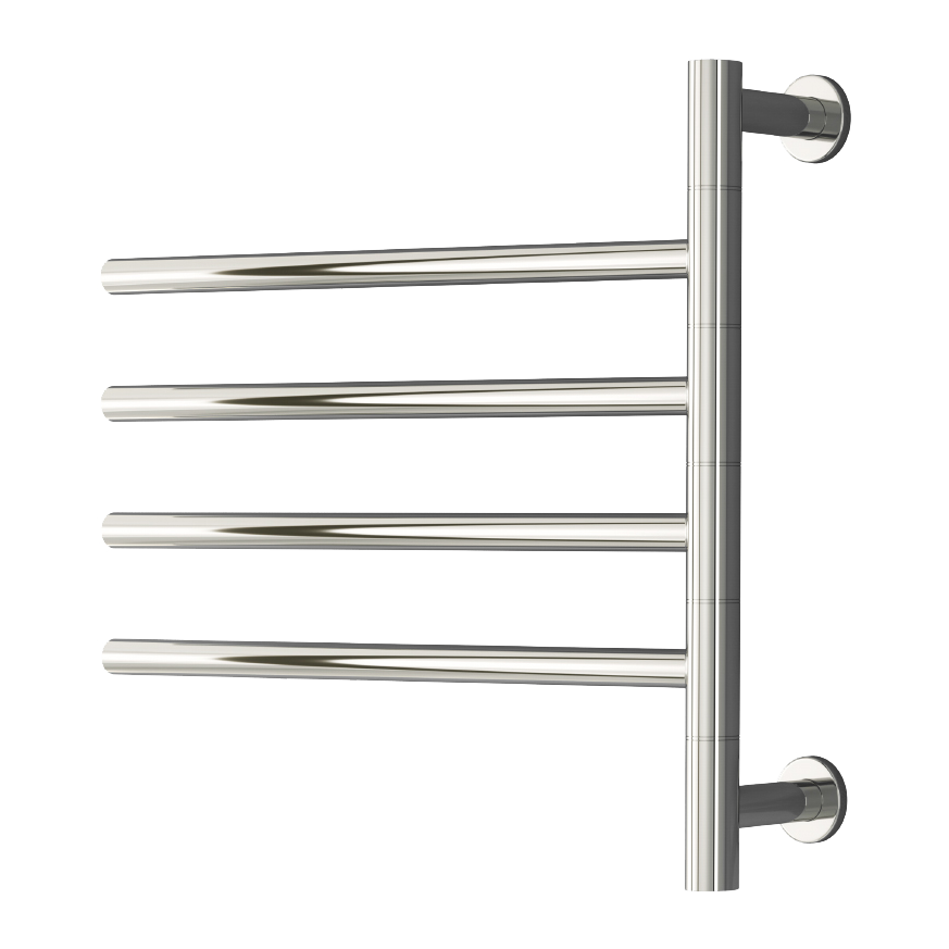 Reina Rance Dry Electric Heated Towel Rail in Polished Stainless Steel | 1 colour, 1 size