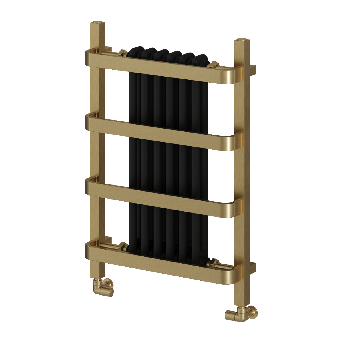 Reina Regina Luxurious Brushed Brass Bathroom Radiator